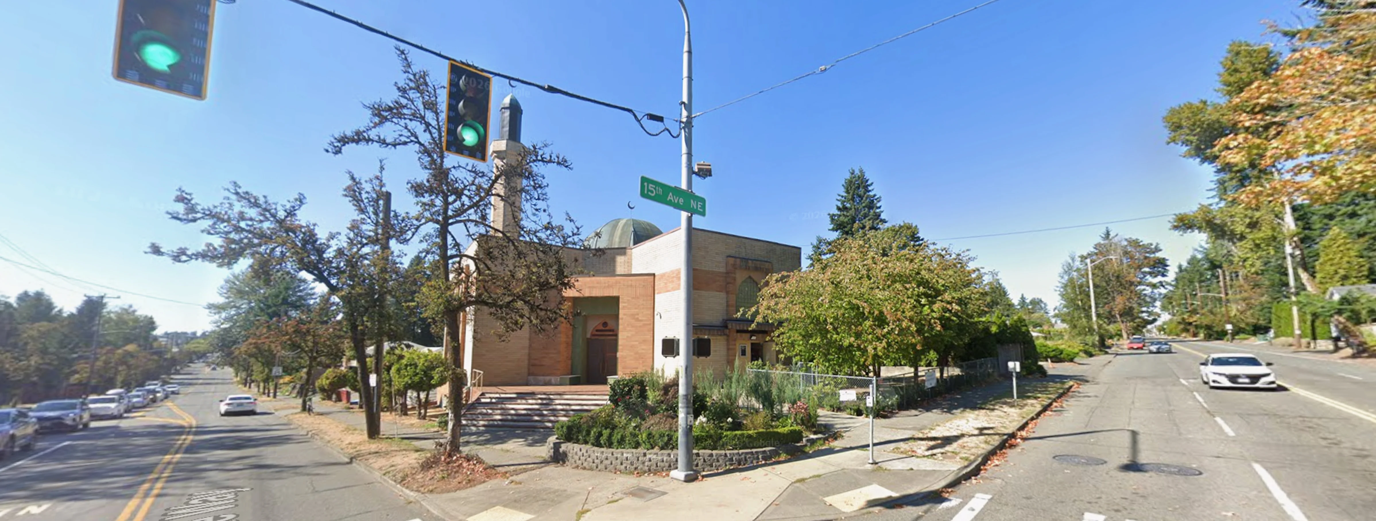 Exterior view of Idris Mosque Seattle building